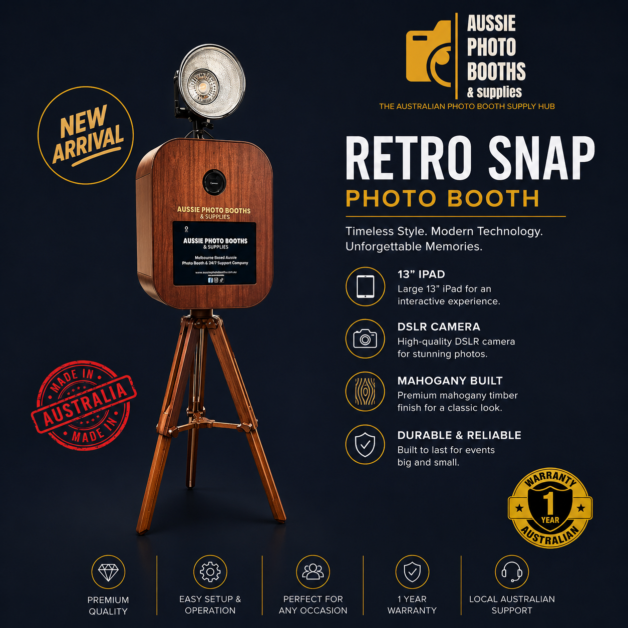 Retro Snap iPad Photo Booth