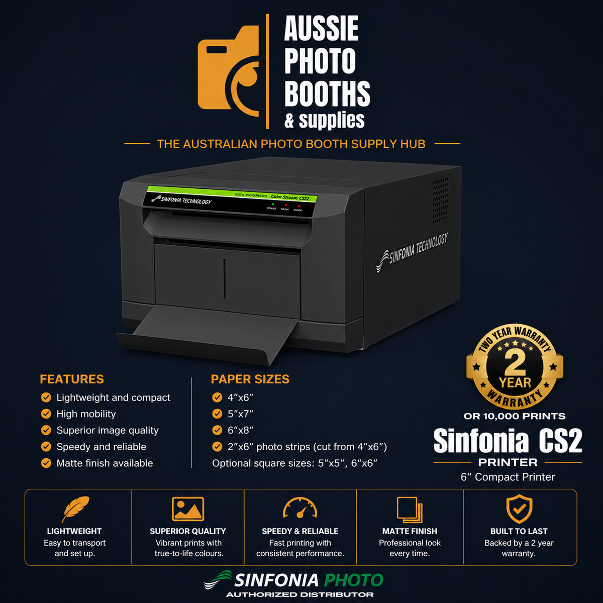 Sinfonia CS2 Printer