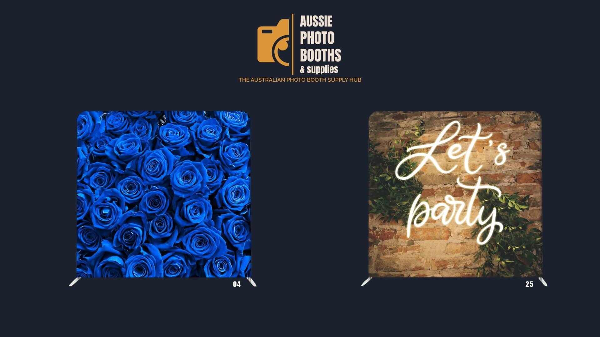 Backdrop Design 23 (Pre Order) – Aussie Photo Booth Supplies