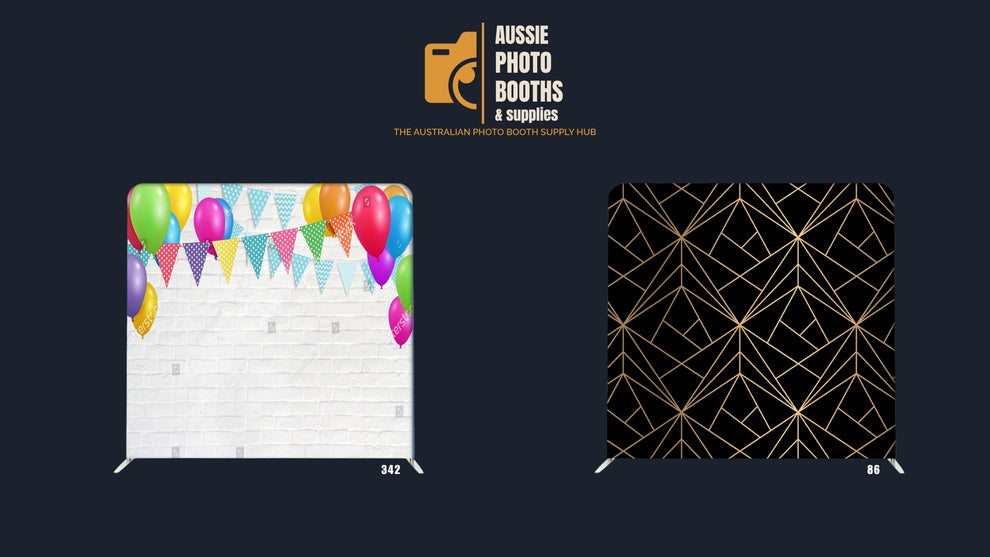 Backdrop Design 29 (Pre Order) – Aussie Photo Booth Supplies