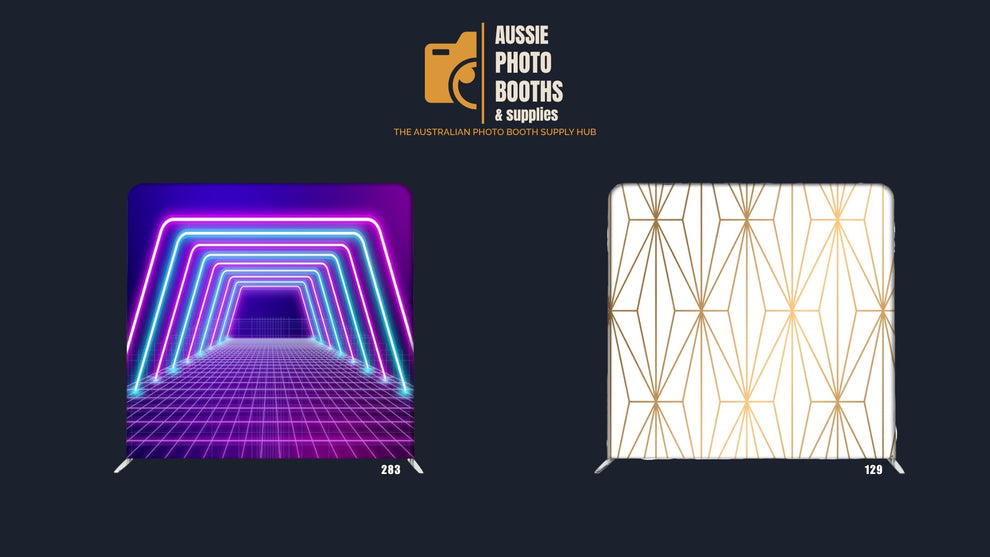 Backdrop Design 34 (Pre Order) – Aussie Photo Booth Supplies
