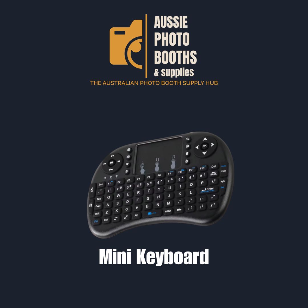 Mini Wireless Keyboard – Aussie Photo Booth Supplies